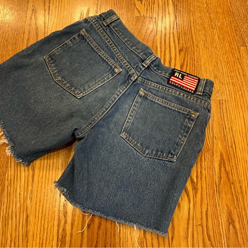 Vintage 90s Polo Ralph Lauren Denim Shorts Women’s Small